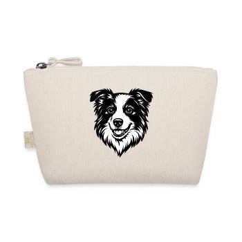 Portrait du Border Collie – Fan de chiens - Trousse biologique - nature - Devant