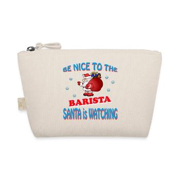 BARISTA DU PÈRE NOËL - Trousse biologique - nature - Devant