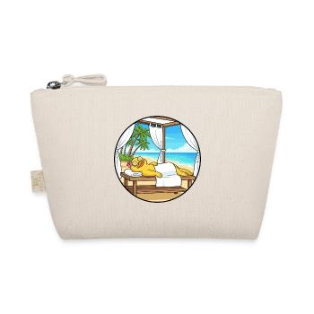 Beach Spa Duck Bird Relaxing Art - Organic Pouch - nature - Front