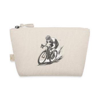 Professional road bike in Comic Ink style - Organic Pouch - nature - Front