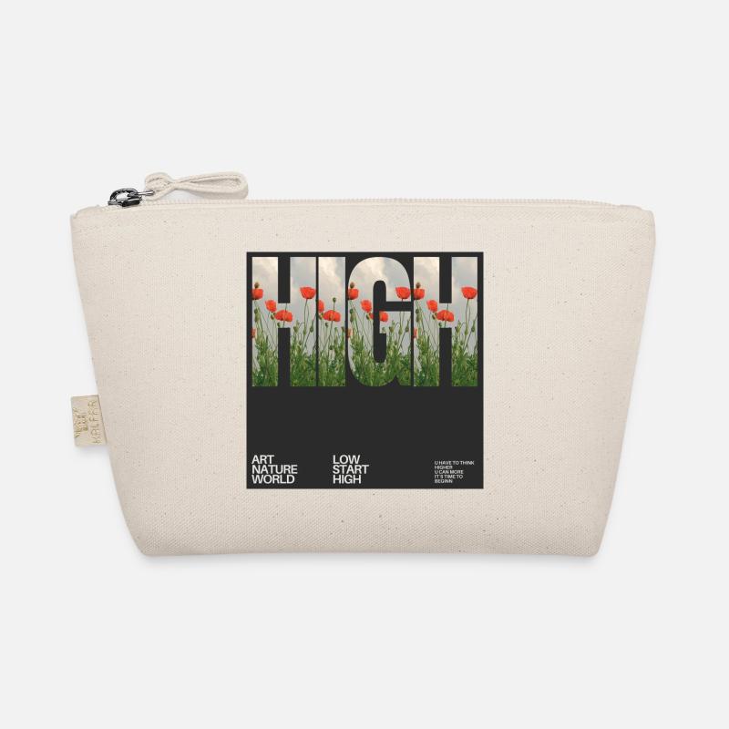 Conception de pochette d’album sur textiles. Trousse biologique