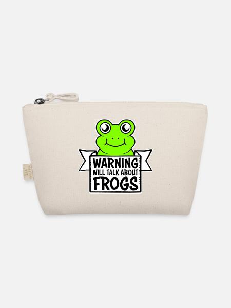 Avertissement : parlera des grenouilles, grenouille, animal drôle. - Trousse biologique - nature - Devant