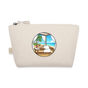 Strand-Spa Otter-Tier-Entspannungskunst - Bio-Täschchen - Natur - Vorne