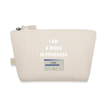 Work in progress – Loading bar - Organic Pouch - nature - Front