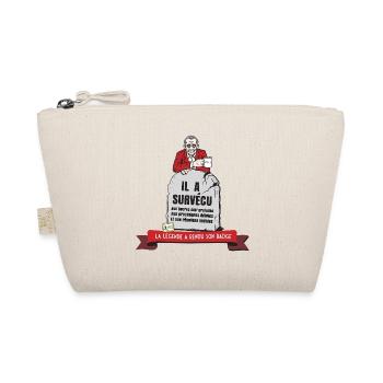 Bonne Retraite Humour Homme : Survivant du Bureau - Trousse biologique - nature - Devant
