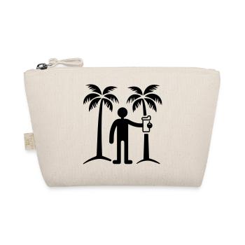 Party Vacation Island Icon - Organic Pouch - nature - Front