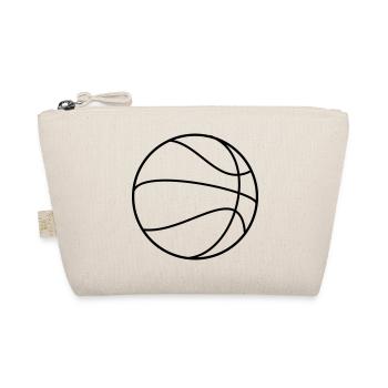 Basketball - Bio-Täschchen - Natur - Vorne