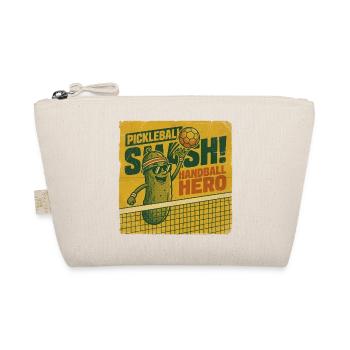 Pickleball Smash Handball Style Héros Rétro - Trousse biologique - nature - Devant