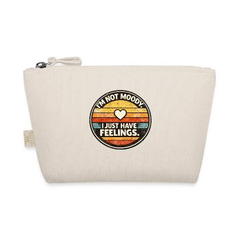 Non Moody Feelings Retro - Organic Pouch - nature - Front