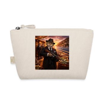 Cat gangsters on luxury yacht - Organic Pouch - nature - Front