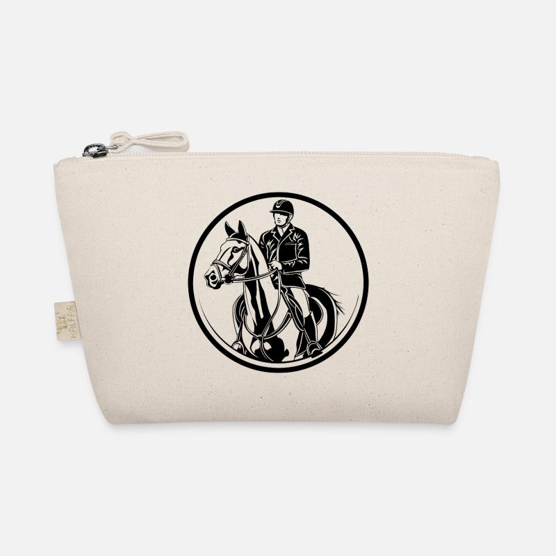 Silhouette de l’homme à cheval Trousse biologique