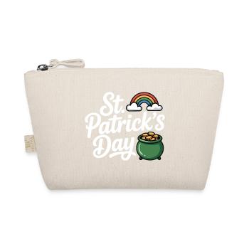 Pot porte-bonheur d’or et d’arc-en-ciel - Fe de la Saint-Patrick - Trousse biologique - nature - Devant