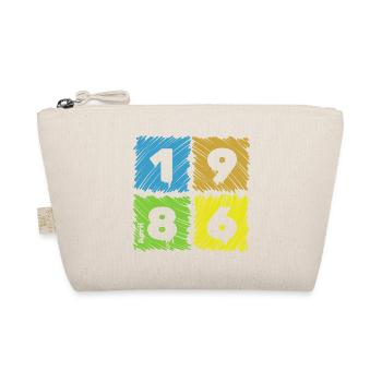 Écussons colorés pour le 40e anniversaire depuis 04/1986 - Trousse biologique - nature - Devant