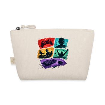 Colorful Gaming Panels Gambling Universe - Organic Pouch - nature - Front