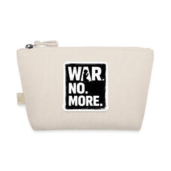 War No More – Sticker Peace & Humanity - Organic Pouch - nature - Front