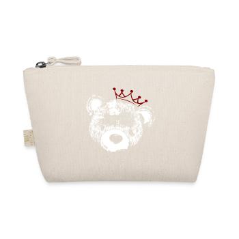 King Bear - Bio-Täschchen - Natur - Vorne