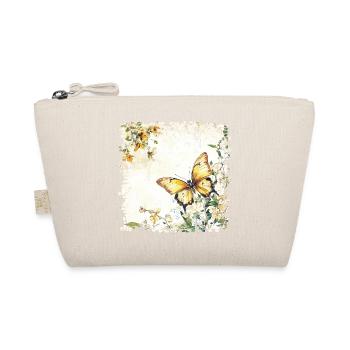 Watercolor butterfly in spring garden - Organic Pouch - nature - Front
