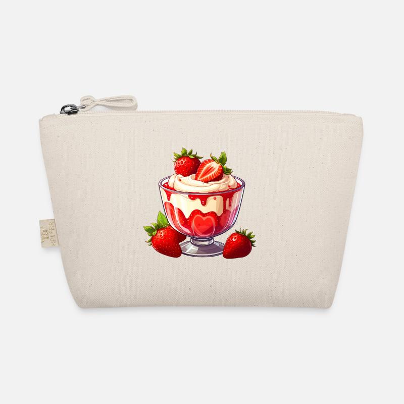 Dessert with strawberries Organic Pouch