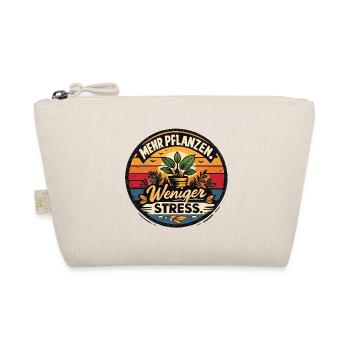 More plants, less stress - Organic Pouch - nature - Front