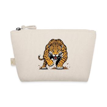 Jaguar Léopard Course Sauvage Mascotte Prédateur - Trousse biologique - nature - Devant