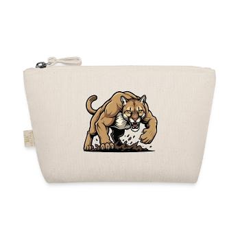 Cougar Berglöwe Wildmaskottchen - Bio-Täschchen - Natur - Vorne
