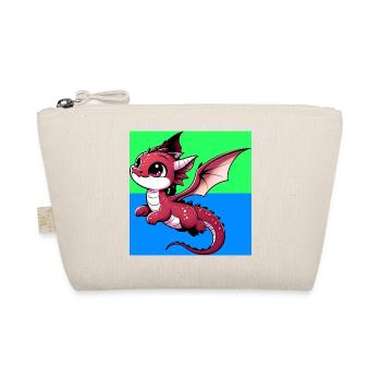 Drache - Bio-Täschchen - Natur - Vorne