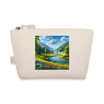 A beautiful spring hall - Organic Pouch - nature - Front