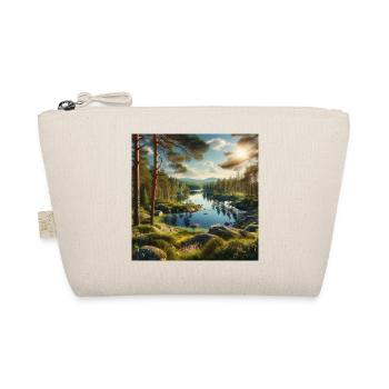 Lac forestier sous le soleil du soir - Trousse biologique - nature - Devant
