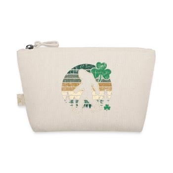 Big Foot St. Patrick's Day - Organic Pouch - nature - Front