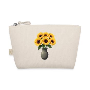 Sonnenblumen - Bio-Täschchen - Natur - Vorne