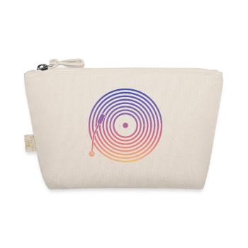DJ Vinyl Musik - Bio-Täschchen - Natur - Vorne