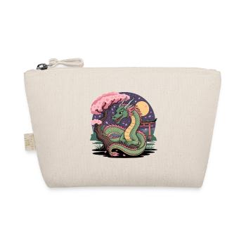 Dragon Sakura under the moon - Organic Pouch - nature - Front
