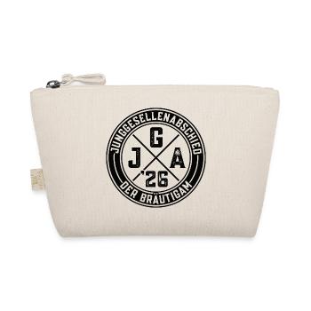 The Groom Bachelor Party 2026 Bachelor Party - Organic Pouch - nature - Front