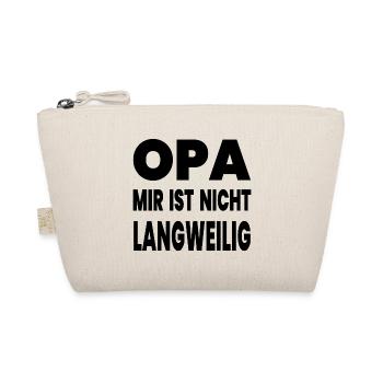 Opa - Bio-Täschchen - Natur - Vorne