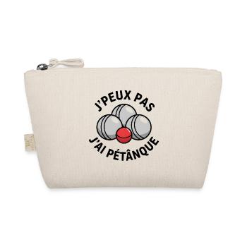 J'peux pas j'ai pétanque - Trousse biologique - nature - Devant