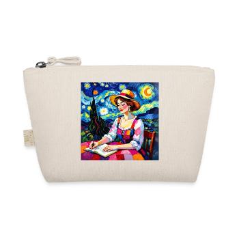 Police en patchwork nocturne - Trousse biologique - nature - Devant
