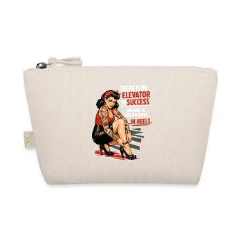Imprimé rétro Pin-Up : succès en talons et tatouages - Trousse biologique - nature - Devant