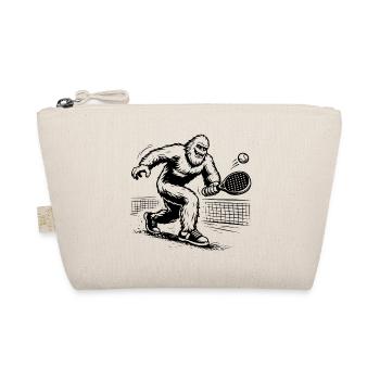 Bigfoot Sasquatch Padel Tennis Athletes - Organic Pouch - nature - Front