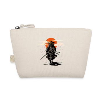 Samurai Sun and Sakura - Organic Pouch - nature - Front