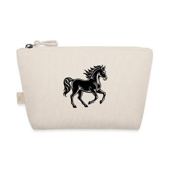 Galloping Horse - Organic Pouch - nature - Front