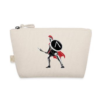 Spartan Sword Shield Maskottchen Spartan Legend - Bio-Täschchen - Natur - Vorne