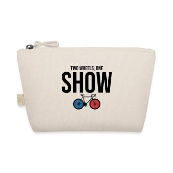 Artistic Cycling Two Wheels One Show Pro  - Organic Pouch - nature - Front