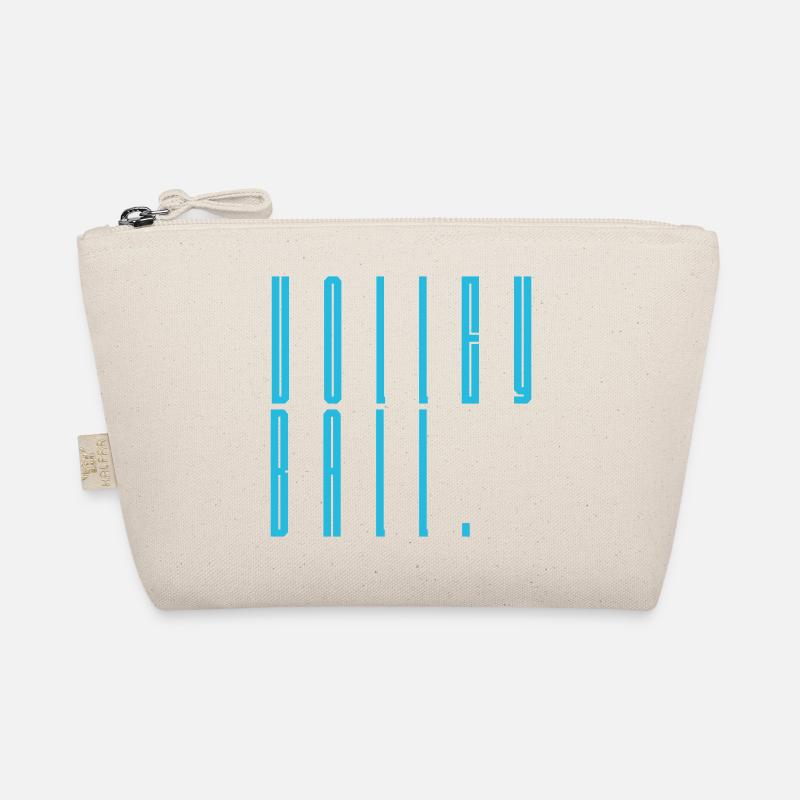 Volleyball - Volleyball lettering Organic Pouch