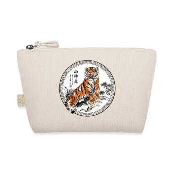 Tiger Asiatische Landschaft - Bio-Täschchen - Natur - Vorne