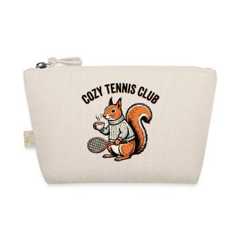 Club de tennis douillet, chemise de tennis écureuil mignonne - Trousse biologique - nature - Devant