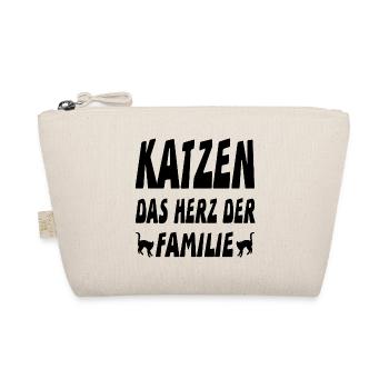 Katzen - Bio-Täschchen - Natur - Vorne