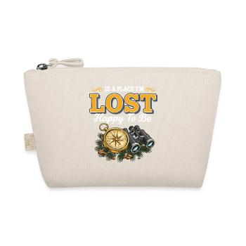Lost Happy To Be Kompass-Wanderfernglas - Bio-Täschchen - Natur - Vorne