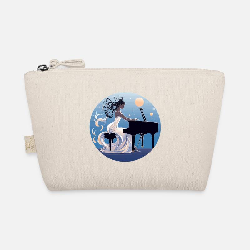 Moonlit Night at the Piano Diva Organic Pouch