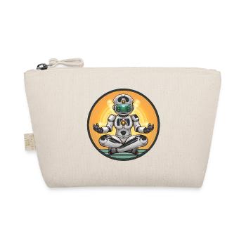 Robot Meditation in the Neon Circle - Organic Pouch - nature - Front