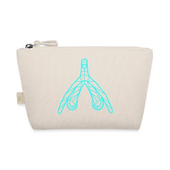 Klitoris_cyan - Trousse biologique - nature - Devant
